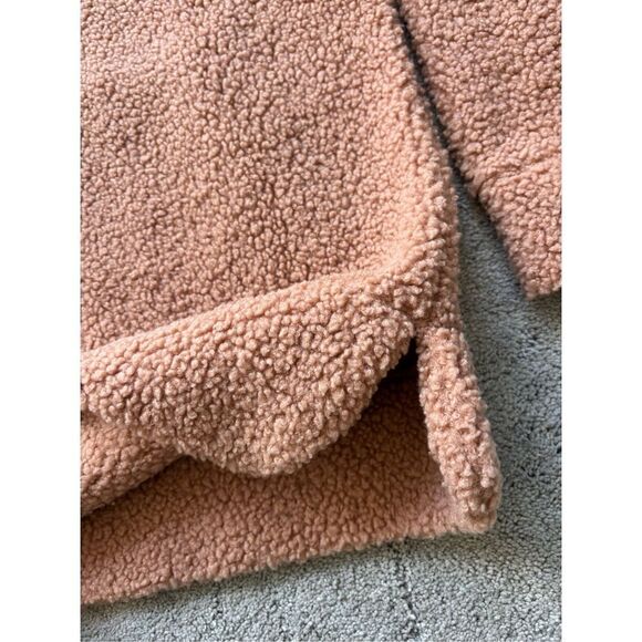 NWT Haven Well Within Womens Sherpa Fleece Funnel Neck sweatshirt, $100 - Picture 3 of 7